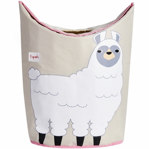 3 Sprouts Laundry Hamper - Llama