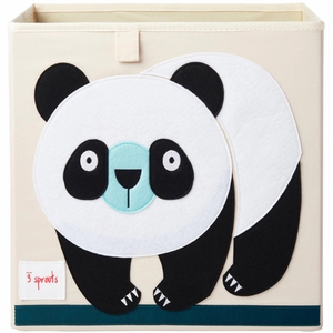 3 Sprouts Storage Box - Panda