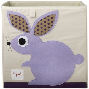 3 Sprouts Storage Box - Rabbit