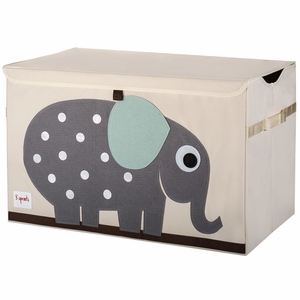 3 Sprouts Toy Chest - Elephant