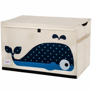 3 Sprouts Toy Chest - Whale