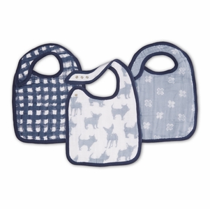 Aden + Anais Snap Bibs, 3 Pack - Waverly