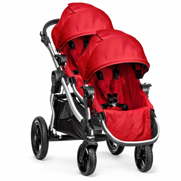 Baby Jogger OPEN BOX City Select Double Stroller - Ruby