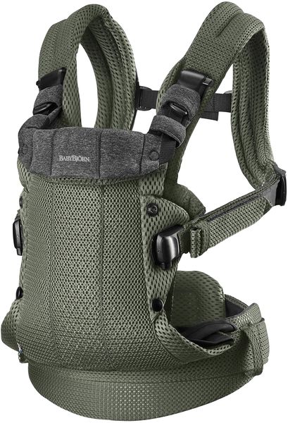 BabyBjorn Baby Carrier Harmony 3D Mesh, Dark Green