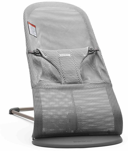 BabyBjorn Bouncer Bliss, Dark Gray Frame Mesh Gray