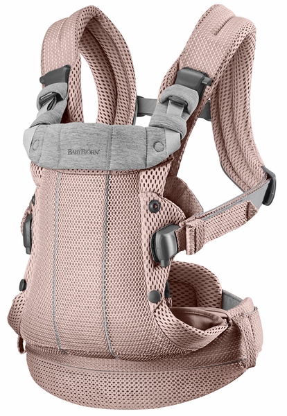 BabyBjörn Baby Carrier Harmony 3D Mesh, Dusty Pink