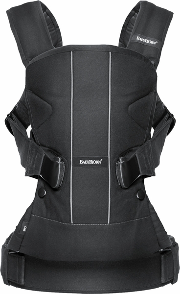 BabyBjörn Baby Carrier One Cotton Mix, Black