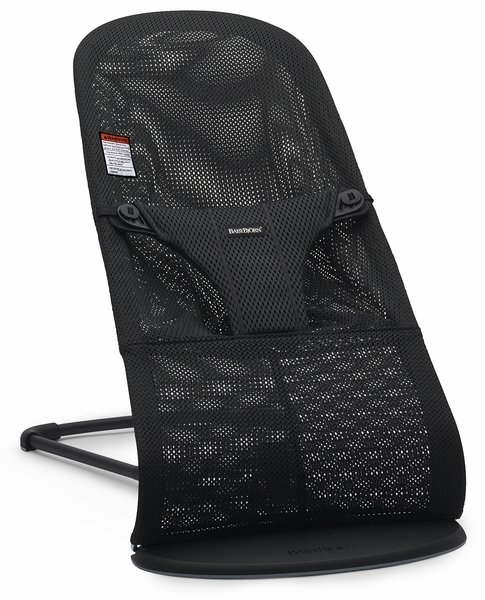 BabyBjörn Bouncer Bliss, Black Frame Mesh Black