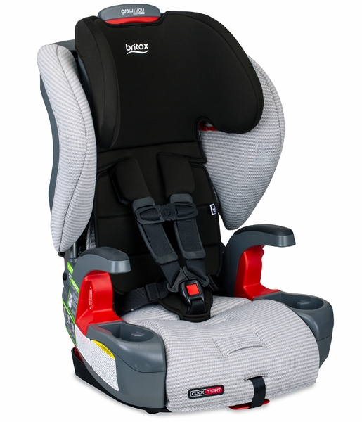 Britax Grow With You Clicktight Harness Booster Car Seat - Clean Comfort [New Version of the Frontier]