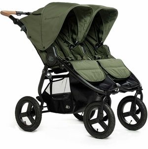 Bumbleride Indie Twin Side By Side Double Stroller - Olive