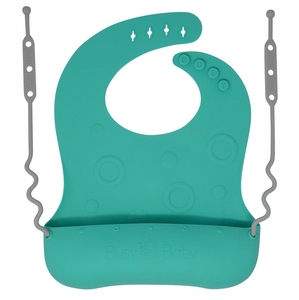 Busy Baby Bungee Bib - Spearmint