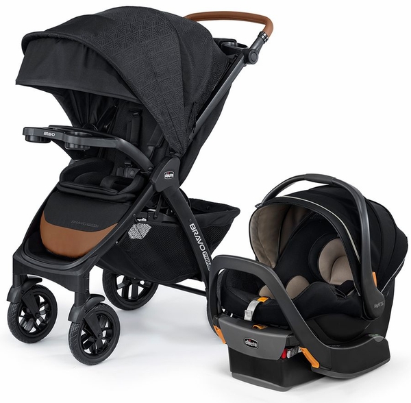 Chicco OPEN BOX Bravo Primo Trio Travel System - Springhill