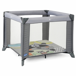 Chicco Tot Quad Portable Square Playpen - Honey Bear