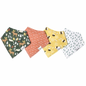 Copper Pearl Baby Bandana Bibs, 4 Pack - Atwood