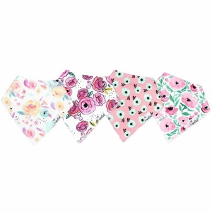 Copper Pearl Baby Bandana Bibs, 4 Pack - Bloom