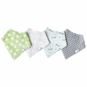 Copper Pearl Baby Bandana Bibs, 4 Pack - Bogey