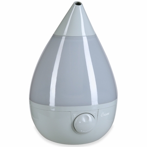 Crane Cool Mist Drop Shape Humidifier - Gray