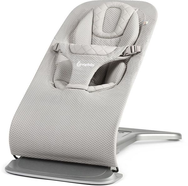 Ergobaby 3-in-1 Evolve Mesh Bouncer - Light Grey