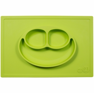 EZPZ Happy Mat Placemat & Plate - Lime