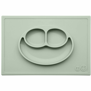 EZPZ Happy Mat Placemat & Plate - Sage