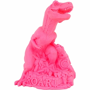 Goodnight Light Dino Lamp - Neon Pink