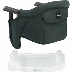 Inglesina Fast Table Chair & Tray - Dark Green