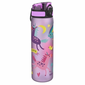 Ion8 Leak Proof Slim Water Bottle, 20oz - Unicorns