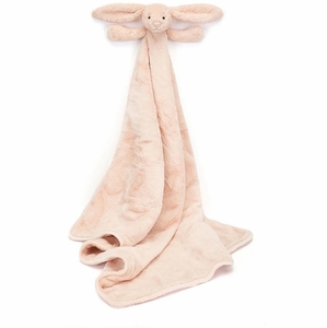 Jellycat Bashful Blush Bunny Blankie, 28"