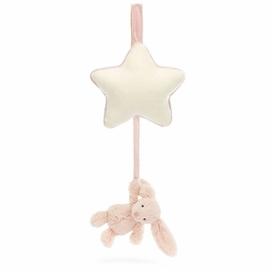 Jellycat Bashful Blush Bunny Musical Pull