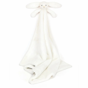 Jellycat Bashful Luxe Bunny Luna Blankie, 28"