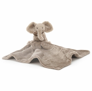 Jellycat Smudge Elephant Soother, 11"