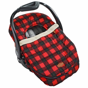 JJ Cole Car Seat Cover - Buffalo Check