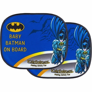 KidsEmbrace Baby Batman on Board Window Shade, 2-Pack