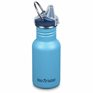 Klean Kanteen Kid Classic Sippy Water Bottle, 12 oz - Hawaiian Ocean