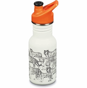 Klean Kanteen Kid Classic Sport Bottle, 12 oz - Tigers