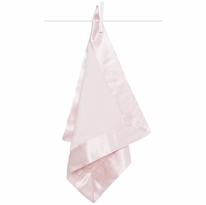 Little Giraffe Velvet Deluxe Blanky - Pink