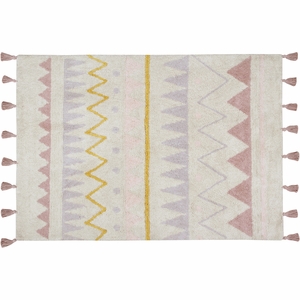 Lorena Canals Azteca Rug - Natural/Vintage Nude (4' 8" x 6' 7")