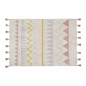 Lorena Canals Azteca Rug - Natural/Vintage Nude (4' x 5' 3")