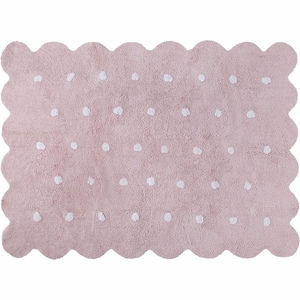 Lorena Canals Biscuit Rug - Pink (4' x 5' 3")