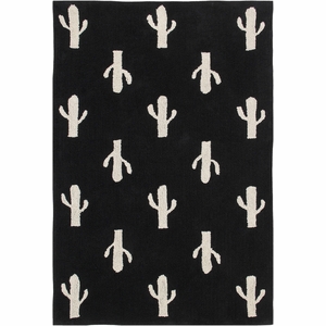 Lorena Canals Cactus Stamp Rug (4' 8" x 6' 7")