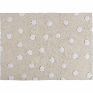 Lorena Canals Polka Dots Rug - Beige (4' x 5' 3")