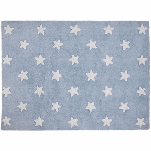 Lorena Canals Stars Rug - Blue (4' x 5' 3")