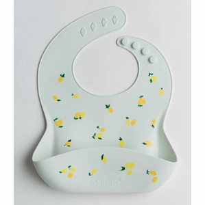 Loulou Lollipop Silicone Bib - Lemon