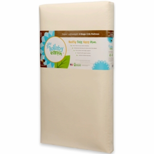 Lullaby Earth Super Lightweight 2 in 1 Crib Mattress  - LE14