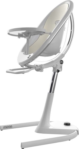 Mima Moon 2G High Chair - White / Snow White