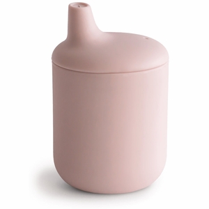 Mushie Silicone Sippy Cup - Blush