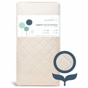 Naturepedic MC47 Ultra Breathable 2-Stage Organic Crib Mattress