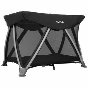 Nuna SENA Aire Playard with Zip-Off Bassinet - Caviar