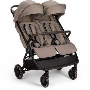 Nuna TRVL dubl Lightweight Side by Side Double Stroller - Cedar