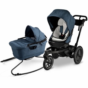 Orbit Baby X5 Jog & Sleep Travel System - Melange Navy